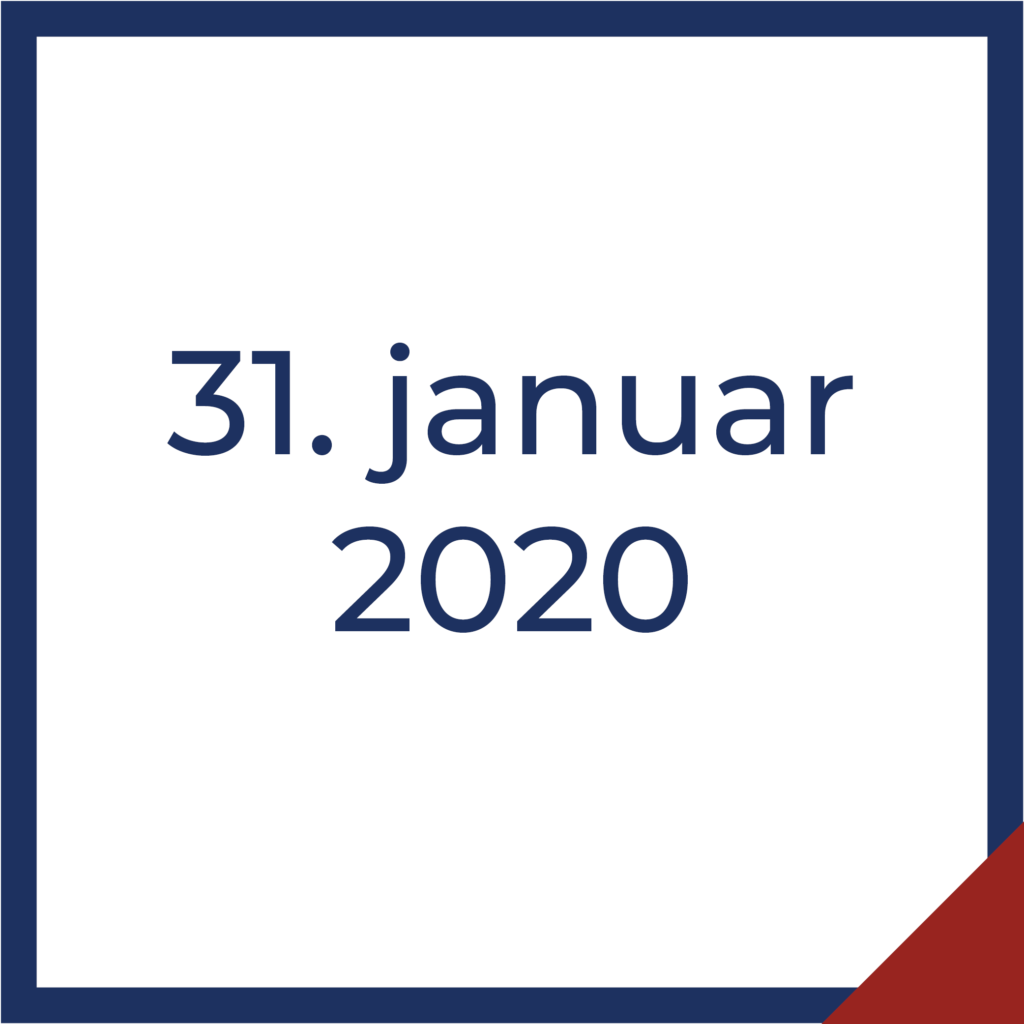 31. januar 2020